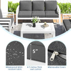 Modern Outdoor Patio Furniture Set with Coffee Table product image