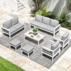 Modern Outdoor Patio Furniture Set with Coffee Table product image