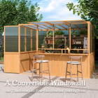 6x10 ft Heavy Duty Lean-to Walk-in Greenhouse  product image