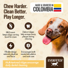 Everfetch Natural Rubber Scented Funky Dog Toys product image