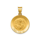 14K Yellow Gold Saint-Michael Medal Pendant (No Chain) product image