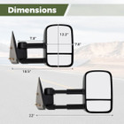 Power Heated Telescoping Side Mirrors (for Chevrolet and GMC) product image