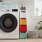 4-Drawer Narrow Rolling Storage Cabinet with Pull Handles product image