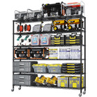 6-Tier Steel Shelving Unit with Wheels product image