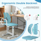 Kids Desk Chair with Adjustable Height and Dual Backrest product image