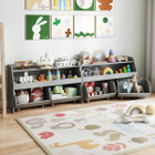 Kids Toy Storage Organizer with 2 Drawers and Wheels product image