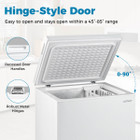 5 Cu.Ft Compact Chest Freezer with Adjustable Temperature  product image