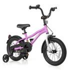 Kids Bike with Adjustable Handlebar and Removable Training Wheels product image