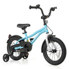 Kids Bike with Adjustable Handlebar and Removable Training Wheels product image