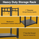 2-Tier Fireplace Log Rack Holder  product image