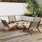 Patio Teak Wood Chair (1, 2, or 4-Pack) product image