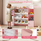 Kids Toy Storage and Bookshelf with 8 Bins product image