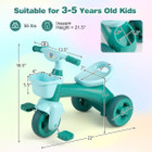 Kids' Tricycle with Front & Rear Storage product image