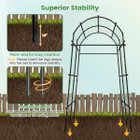 7.5FT Outdoor Garden Arch Trellis  (1- or 2-Pack) product image