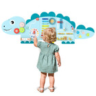 11-in-1 Dinosaur Activity Wall Busy Board product image