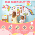 11-in-1 Dinosaur Activity Wall Busy Board product image