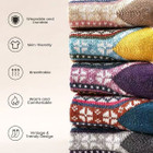 Women's Thick Soft Warm Cozy Crew Socks (5-Pack) product image