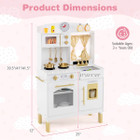 Play Kitchen wit Adjustable Height and Cookware Accessories product image