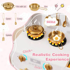 Play Kitchen wit Adjustable Height and Cookware Accessories product image
