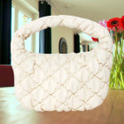 Bubble Quilted Clutch Handbag product image