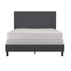 DHP Janford Bed Frame with Chic Upholstered Headboard product image