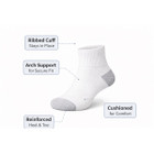 Men's Quarter Length Athletic Everyday Socks (12-Pairs)  product image