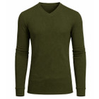 Men’s Long Sleeve Waffle Knit V-Neck Thermal Shirt product image