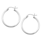 Hoop Earrings in Sterling Silver product image