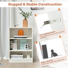 3-Tier Multipurpose Cabinet with Adjustable Shelves product image