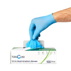 Takecare Blue 4.3 Mil Medical Nitrate Gloves (Small) product image