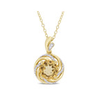 1.85 Carat (ctw) Citrine Swirl Pendant Necklace product image