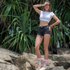 Everyday Wear Cotton Crew Length City/State Themed Socks (3-Pairs) product image