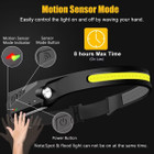 Rechargeable LED Head Lamp with Motion Sensor Controls (2-Pack) product image