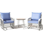 3-Piece Outdoor Rocking Chair Set  product image