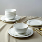 Stone Lain Aria Bone China Dinnerware Set (12 Pieces) product image