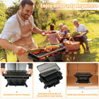 Heavy Duty Tabletop Cast Iron Charcoal BBQ Grill product image