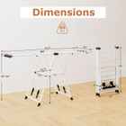 Foldable Metal Laundry Drying Rack product image