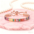 Adjustable Multicolor Zircon Tennis Bracelet product image