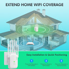 1200Mbps Wi-Fi Extender Signal Booster & Repeater product image