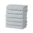 Ribbed Cotton Bath Towels (2, 4 or 6- Pack) product image