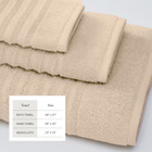 Ribbed Cotton Bath Towels (2, 4 or 6- Pack) product image