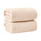 Ribbed Cotton Bath Towels (2, 4 or 6- Pack) product image