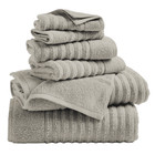 Ribbed Cotton Bath Towels (2, 4 or 6- Pack) product image