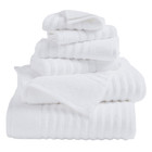 Ribbed Cotton Bath Towels (2, 4 or 6- Pack) product image