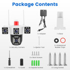 1080P 4‑Lens Wi-Fi Security Camera product image