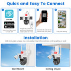 1080P 4‑Lens Wi-Fi Security Camera product image