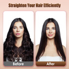 2‑in‑1 Cordless Ceramic Flat Iron & Hair Straightening Brush product image