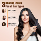 2‑in‑1 Cordless Ceramic Flat Iron & Hair Straightening Brush product image