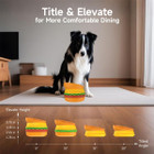 5-in-1 Hamburger Pet Bowl Set product image