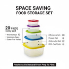 Variety Pack Food Storage Containers (20 Piece Set) product image